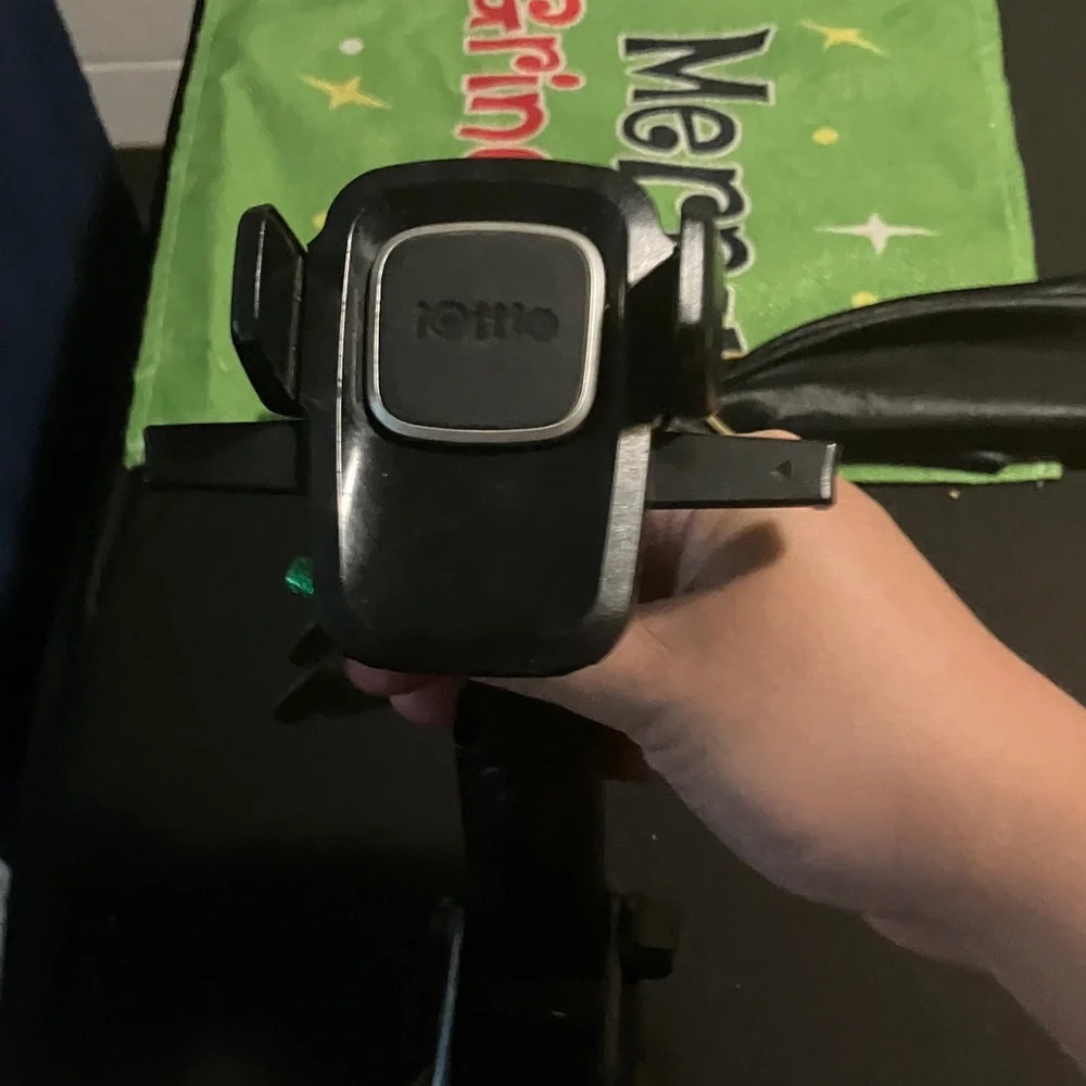 Black Car Phone Mount Holder
